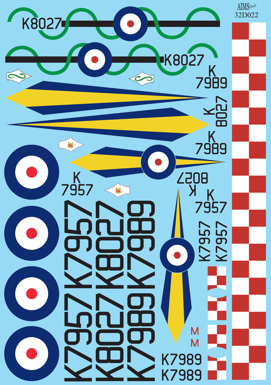 Aims 32D022 1:32 Gloster Gladiator Mk.I