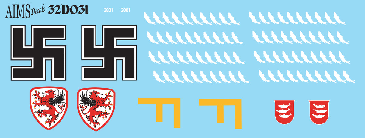 Aims 32D031 1:32 Heinkel He-111P-2 For Revell He 111 P He 111 P-2 G1+FT of 9./KG 55, Villacoublay, 1940.