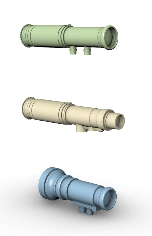 Aims 32P064 1:32 1x set of Spanner Anlage I, II & III infrared system 3D-Printed
