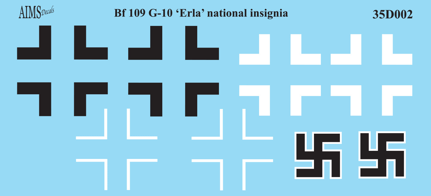 Aims 35D002 1:35 Messerschmitt Bf-109G-10 'Erla'