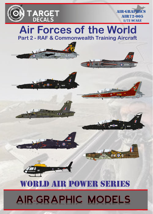Air-Graphic Models AIR72-005 1:72 Air Forces of the World Part 2 (Training Aircraft)