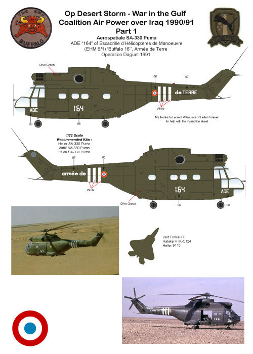 Air-Graphic Models AIR72-006 1:72 Operation Desert Storm - Part 1