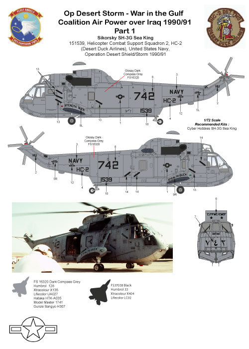 Air-Graphic Models AIR72-006 1:72 Operation Desert Storm - Part 1