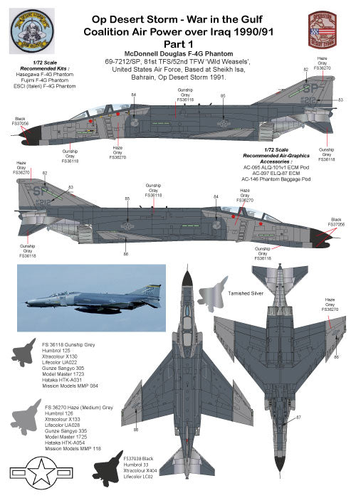 Air-Graphic Models AIR72-006 1:72 Operation Desert Storm - Part 1