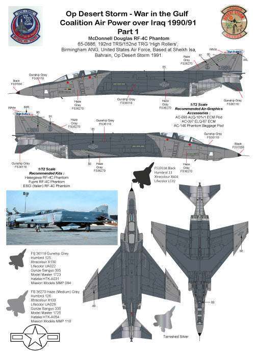 Air-Graphic Models AIR72-006 1:72 Operation Desert Storm - Part 1