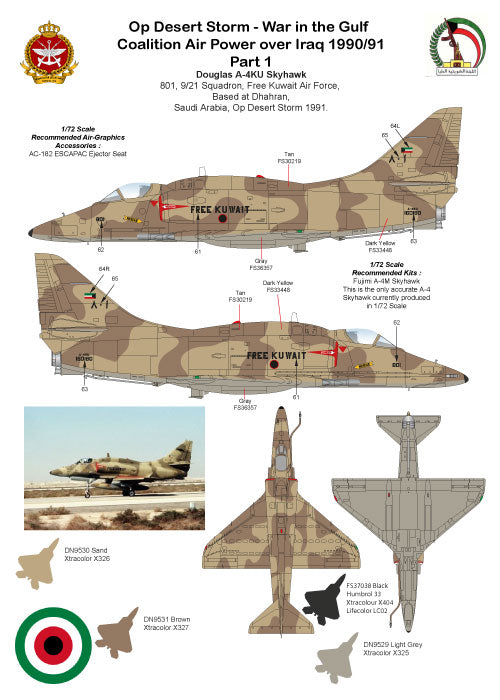 Air-Graphic Models AIR72-006 1:72 Operation Desert Storm - Part 1