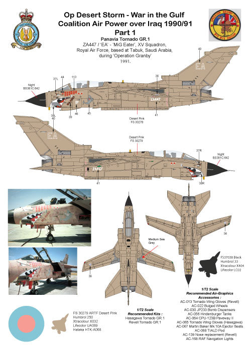Air-Graphic Models AIR72-006 1:72 Operation Desert Storm - Part 1