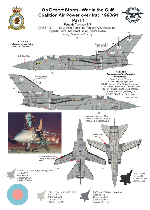 Air-Graphic Models AIR72-006 1:72 Operation Desert Storm - Part 1