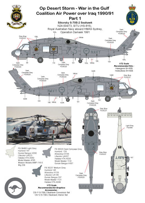 Air-Graphic Models AIR72-006 1:72 Operation Desert Storm - Part 1