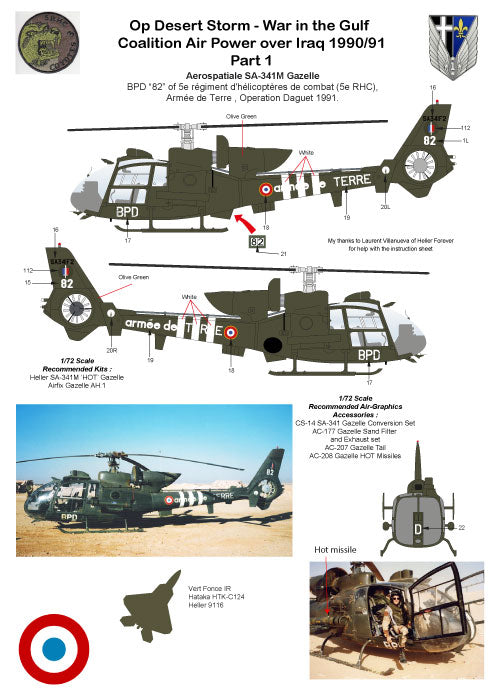 Air-Graphic Models AIR72-006 1:72 Operation Desert Storm - Part 1