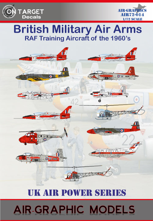 Air-Graphic Models AIR72-014 1:72 British Military Training Aircraft of the 1960's