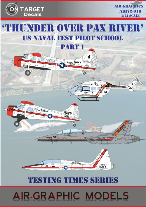 Air-Graphic Models AIR72-016 1:72 USNTPS Part 1 - Thunder over Pax River
