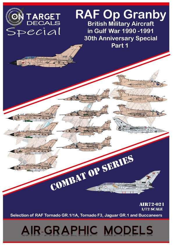 Air-Graphic Models AIR72-021 1:72 RAF Operation Granby 1990-1991 30th Anniversary Special Part 1