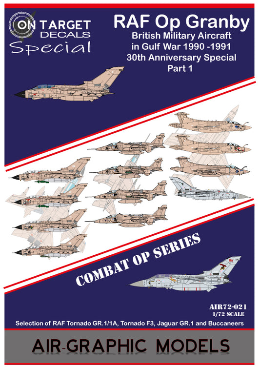 Air-Graphic Models AIR72-021 1:72 RAF Operation Granby 1990-1991 30th Anniversary Special Part 1