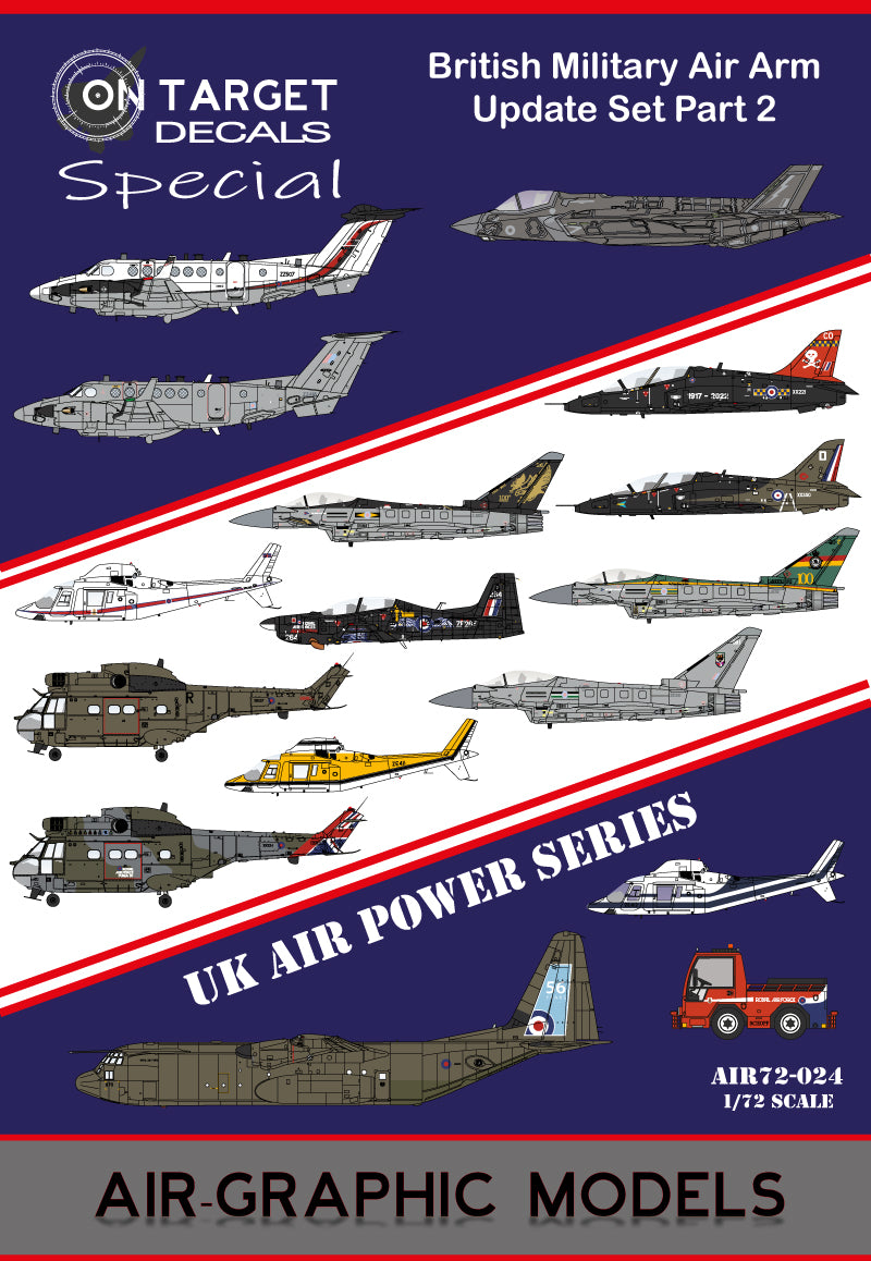 Air-Graphic Models AIR72-024 1:72 British Military Air Arm Update Set Part 2