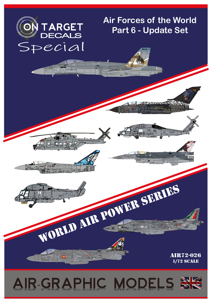Air-Graphic Models AIR72-026 1:72 World Update Set Part 6