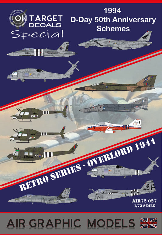 Air-Graphic Models AIR72-027 1:72 1994 - 50th Anniversary of D-Day Schemes