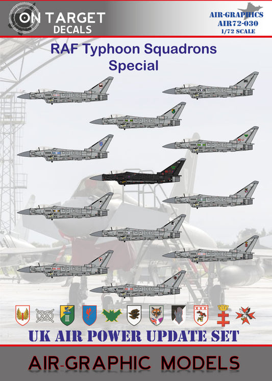 Air-Graphic Models AIR72-030 1:72 RAF Eurofighter EF-2000A Typhoon Squadron Special