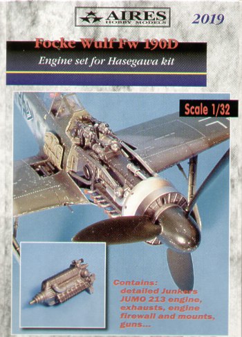 Aires 2019 1:32 Focke-Wulf Fw-190D Engine Detail Set