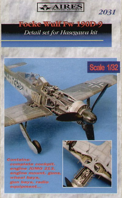 Aires 2031 1:32 Focke-Wulf Fw-190D-9 Detail Set