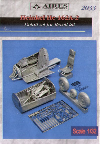 Aires 2033 1:32 Heinkel He-162A-2 Salamander Detail Set