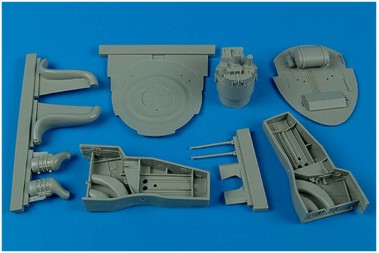 Aires 2073 1:32 Grumman F8F-1 Bearcat Wheel Bay