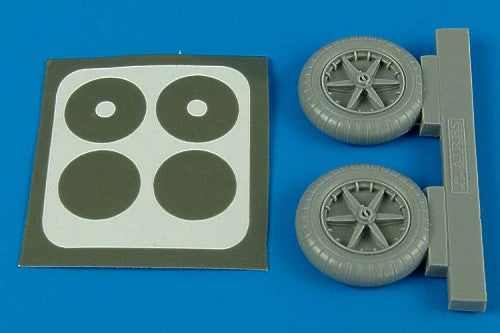 Aires 2090 1:32 Messerschmitt Bf-109E Wheels