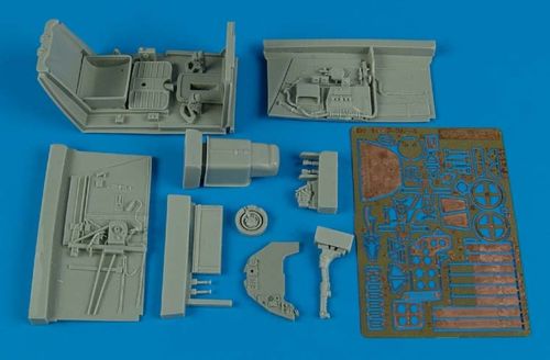 Aires 2141 1:32 Messerschmitt Bf-109F-2/F-4 Cockpit Set