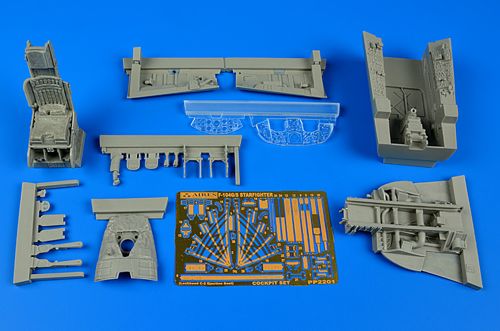 Aires 2201 1:32 Lockheed F-104G/S Starfighter Cockpit Set (C2 Seat)