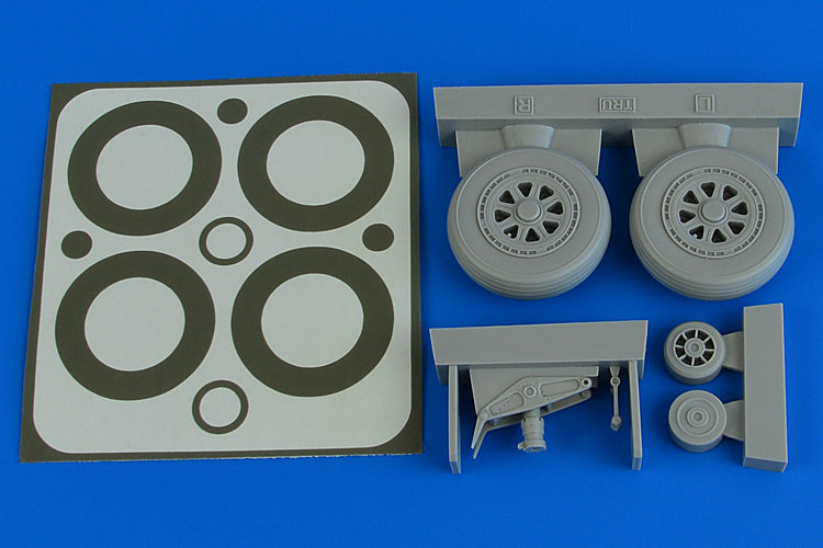 Aires 2227 1:32 Douglas A-1H AD-6 Skyraider Wheels & Paint Masks