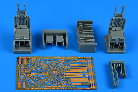 Aires 2284 1:32 TF-104G/CF-104D Starfighter ejection seats (Lockheed C-2 type)