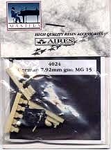 Aires 4024 1:48 German 7.92mm MG 15 Guns