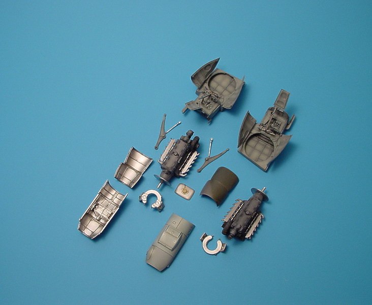 Aires 4170 1:48 Messerschmitt Me-410A-1 Engine Detail Set