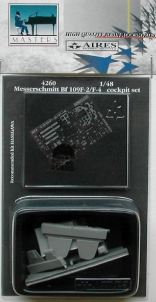 Aires 4260 1:48 Messerschmitt Bf-109F-2/F-4 Cockpit Set