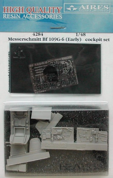 Aires 4284 1:48 Messerschmitt Bf-109G-6 Cockpit Set Early Version