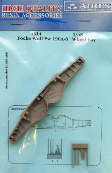 Aires 4314 1:48 Focke-Wulf Fw-190A-8 Wheel Bay