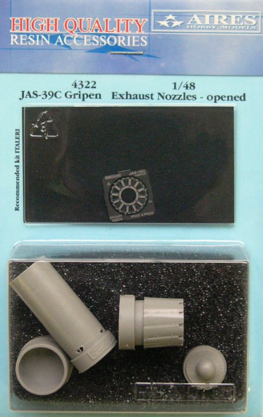 Aires 4322 1:48 Saab JAS-39C Gripen Open Exhaust Nozzle