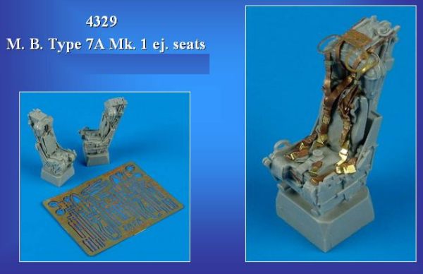 Aires 4329 1:48 Martin-Baker Mk.1 Type 7A Ejection Seats