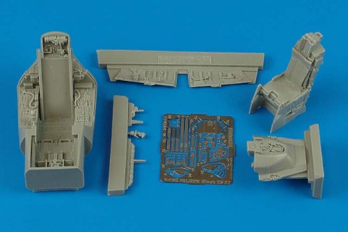 Aires 4364 1:48 Lockheed-Martin F-16C Fighting Falcon Block 25/32 Cockpit Set