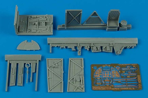 Aires 4366 1:48 Hawker Typhoon Mk.IB Car Door Cockpit Set