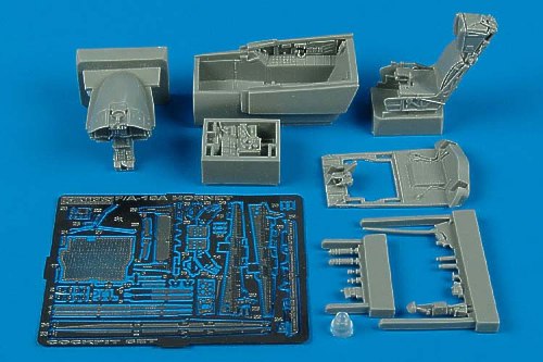 Aires 4371 1:48 McDonnell-Douglas F/A-18A Hornet Cockpit Set