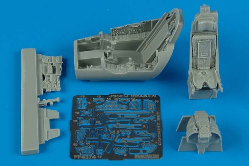 Aires 4374 1:48 Saab J-35F/J 'Draken' Cockpit Set