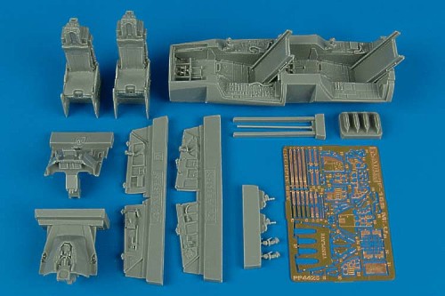 Aires 4428 1:48 General-Dynamics F-16B MLU Fighting Falcon Cockpit Set