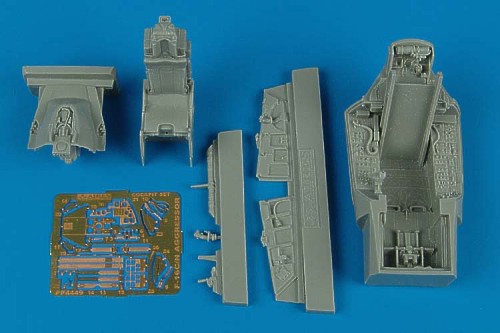 Aires 4449 1:48 Lockheed-Martin F-16C/N Aggressor Cockpit Set