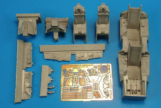 Aires 4537 1:48 Lockheed-Martin F-16D Block 40 Cockpit Set