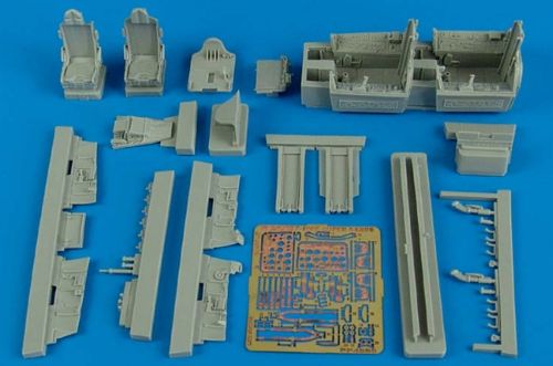 Aires 4558 1:48 North-American F-100F Super Sabre Cockpit Set - Late Version