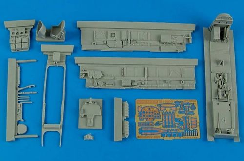 Aires 4586 1:48 Messerschmitt Bf-110D-3 Cockpit Set