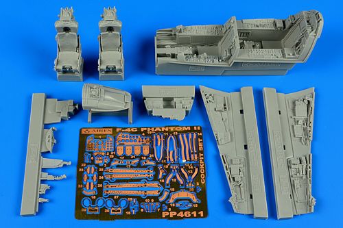 Aires 4611 1:48 McDonnell F-4C Phantom II Cockpit Set