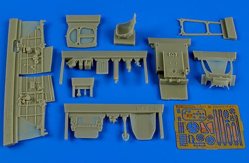 Aires 4629 1:48 Lavochkin La-5F/FN Cockpit Set