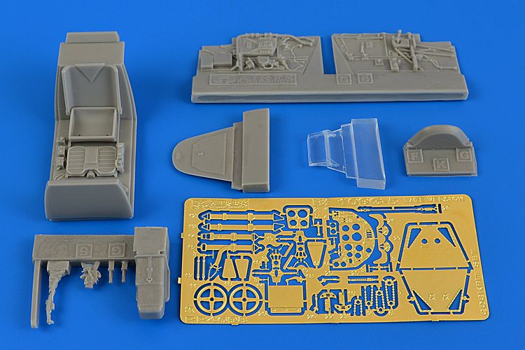 Aires 4698 1:48 Messerschmitt Bf-109G-5 (Late Version) Cockpit Detail Set